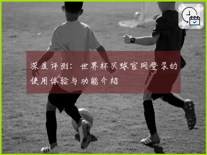 深度评测：世界杯买球官网登录的使用体验与功能介绍